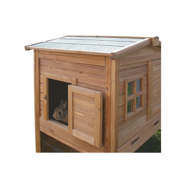 Maison D'hiver Pour Chat Fermée - Niche Douce Avec Porte, Lavable, Pour Chat/chien/lapin Jusqu'à 3,5 Kg